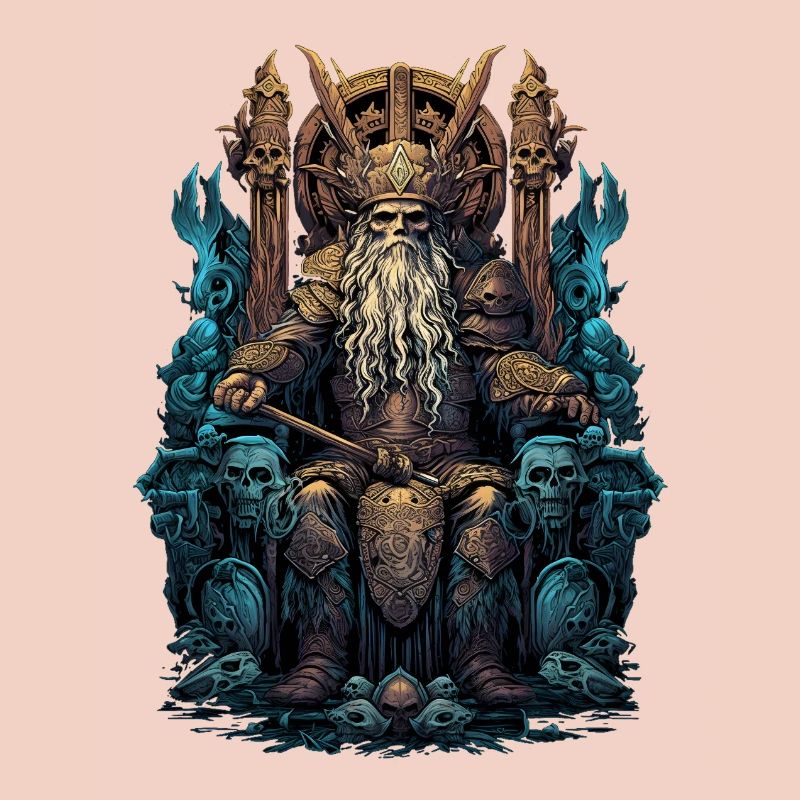 Vikings Odin Sons Trône Valhalla Valhalla