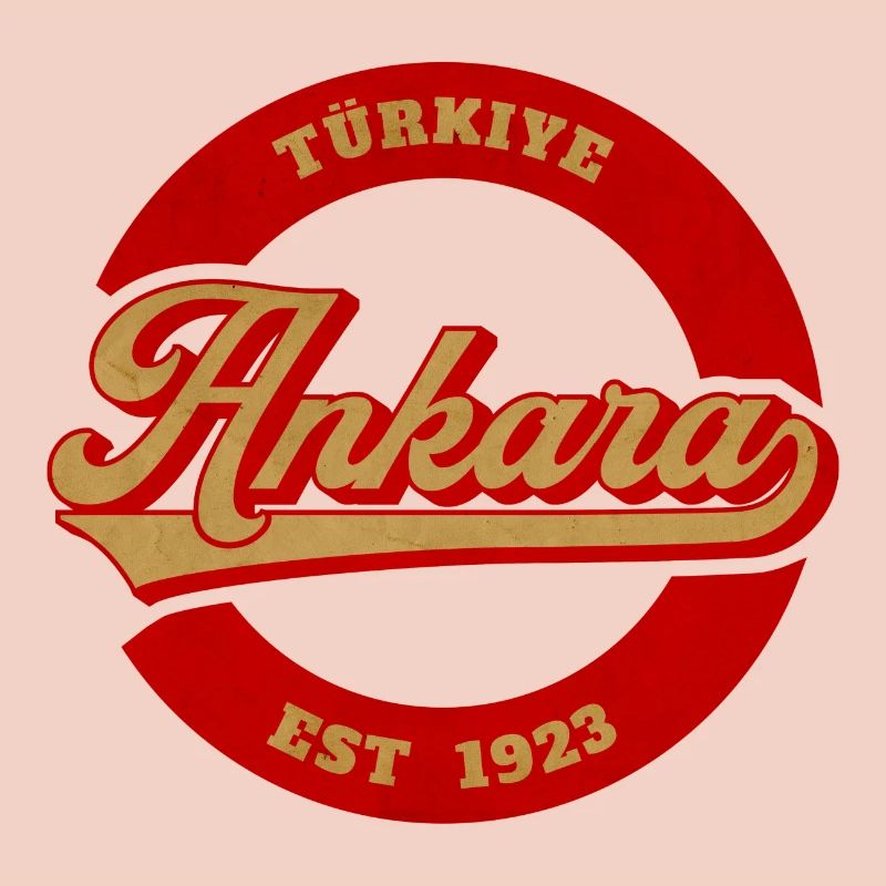 Ankara Vintage Logo Est 1923