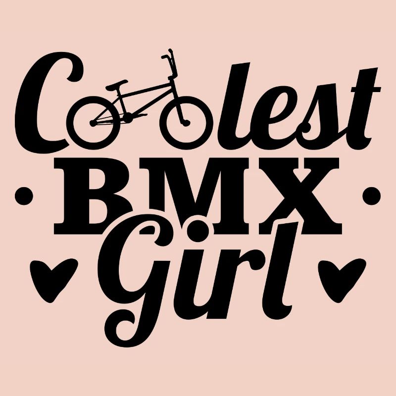 Coolstes BMX Mädchen