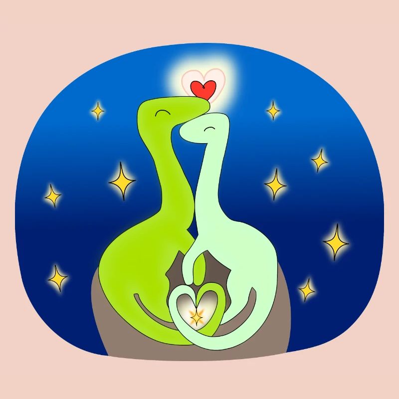 Compsognate en amour