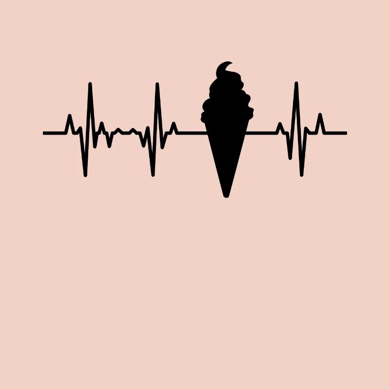 Palpitations cardiaques de crème glacée