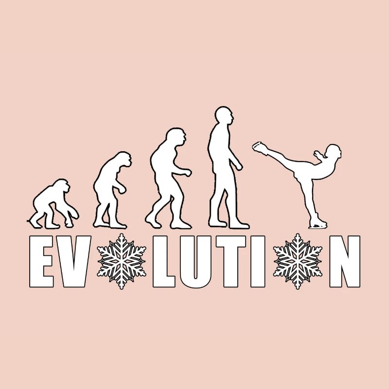 EVOLUTION FIGURE SKATING WINTER SNOW