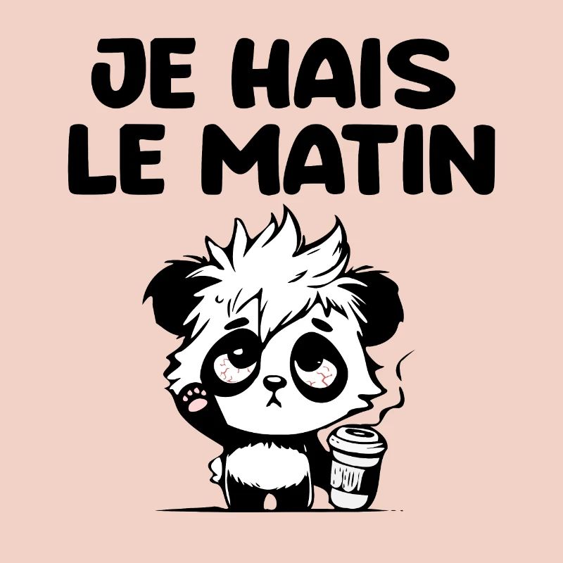 Ich hasse den morgendlichen Panda