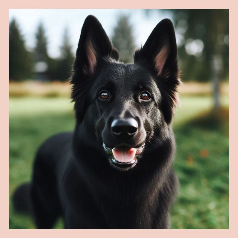 Black German Shepherd
