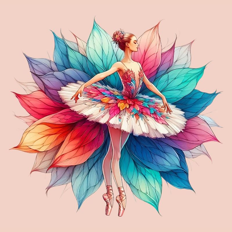 Danseuse de ballet avec tutu