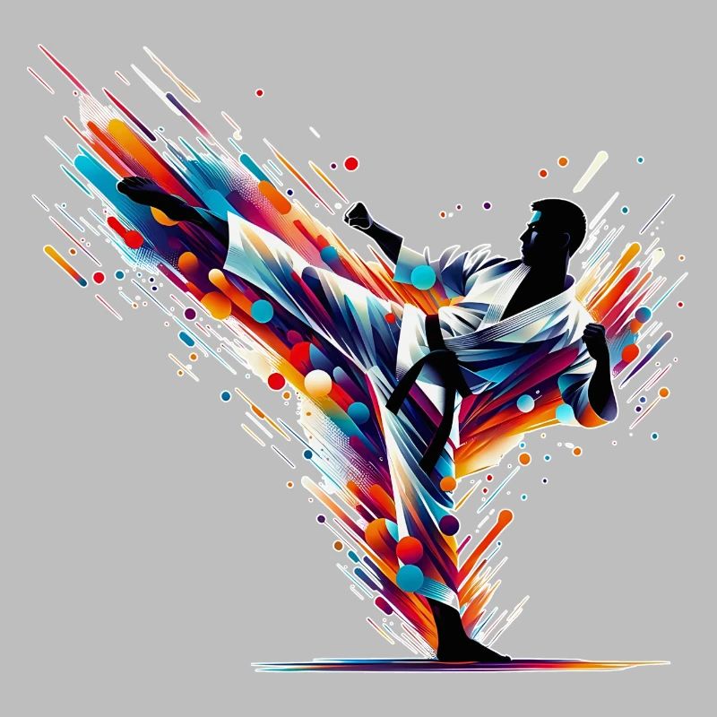 Explosion de karaté