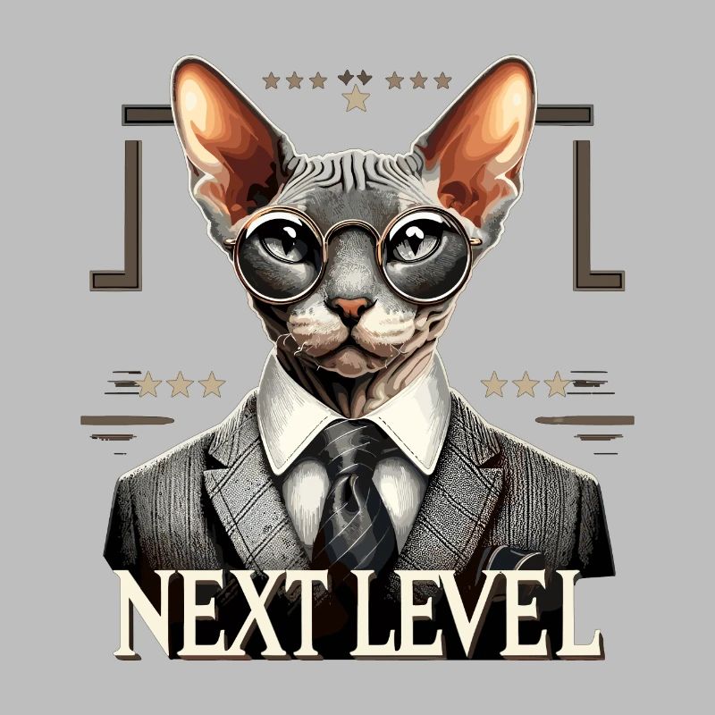 Cornish Rex Suit Next Level Cat Gift