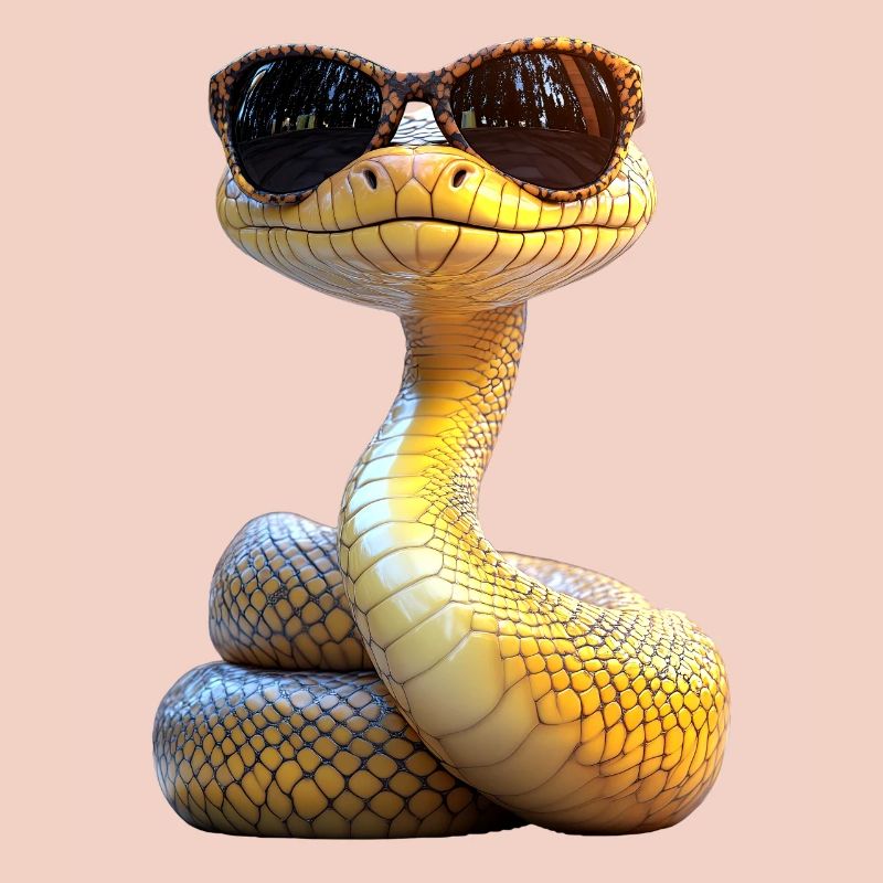 Snake Python Cobra Mamba Rattlesnake Snake