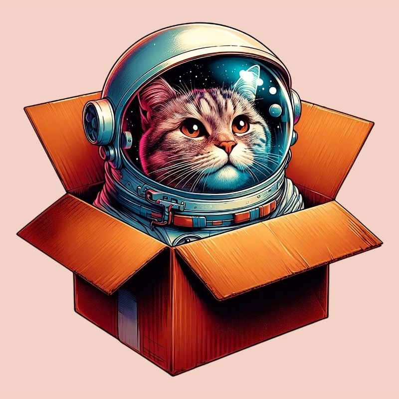 Astronaut Katze