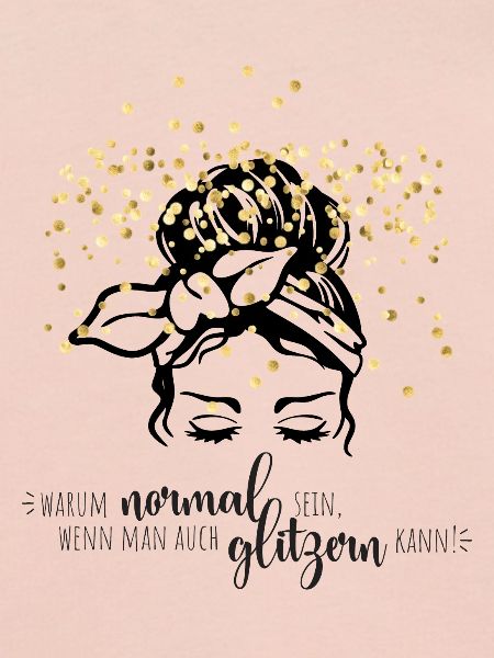 Glitzerkonfetti Spruch