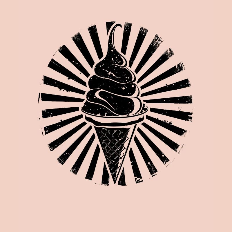 Cornet de crème glacée