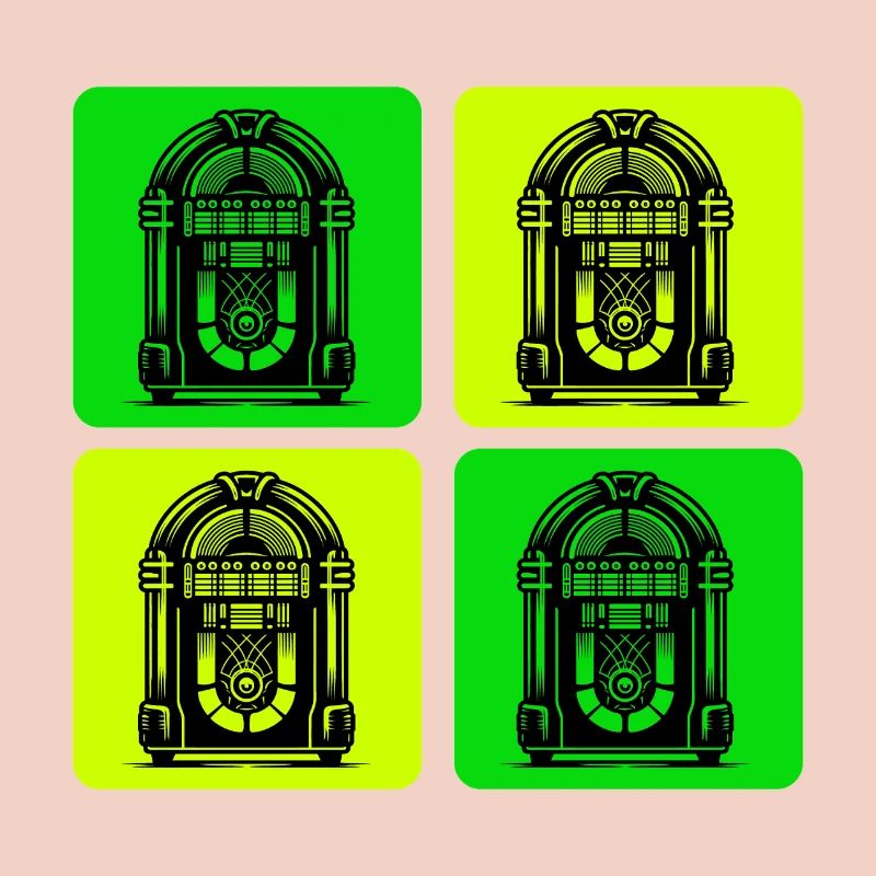 Style Jukebox rétro