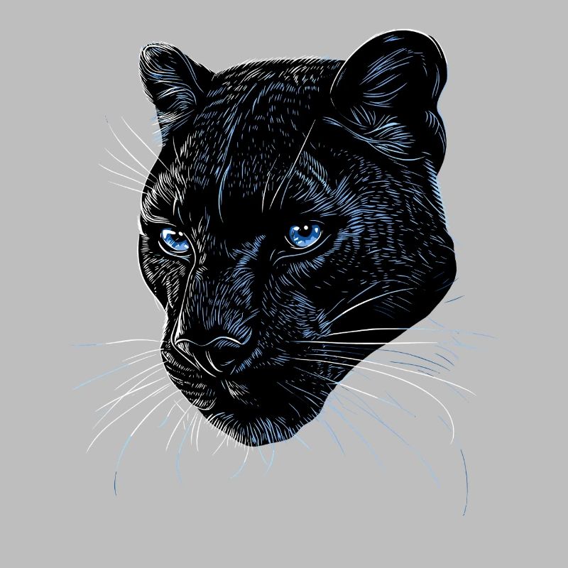 Panthère Léopard Grand Chat Mignon Gros Chat Panter