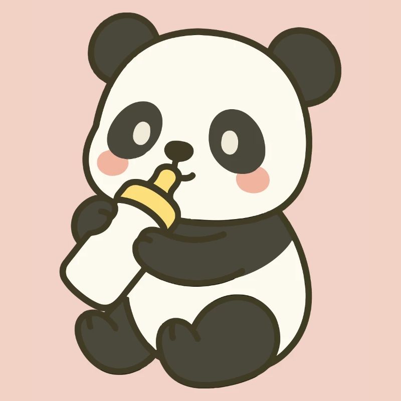 Panda-Schnuffelzeit