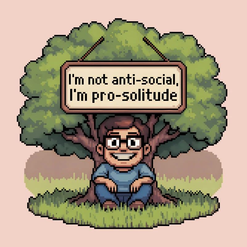 Pro Solitude Pixel Art Design