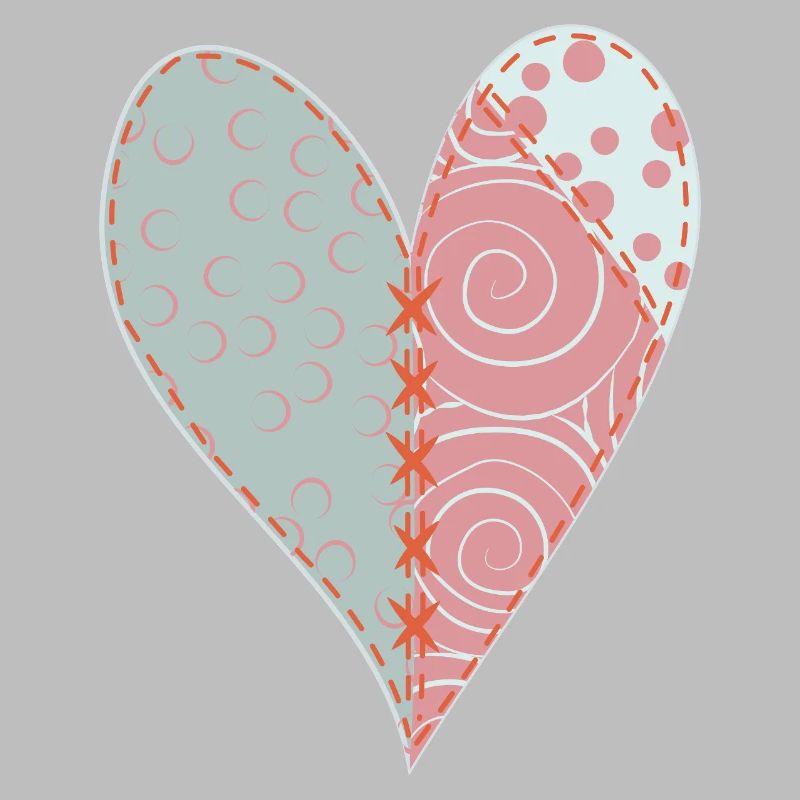 Patchwork Herz Nr. 3