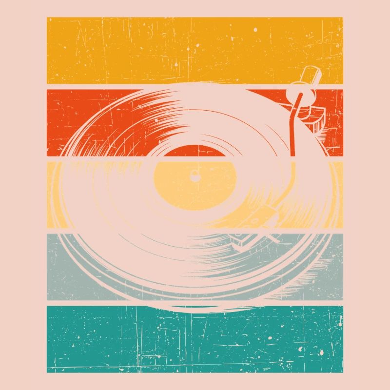 Platine vinyle rétro