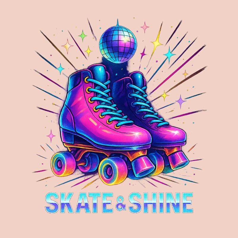 Neon Roller Derby Style