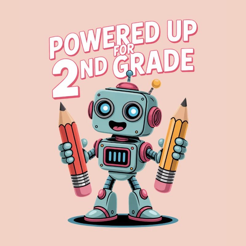 Alimenté pour l’école de robot de 2e année