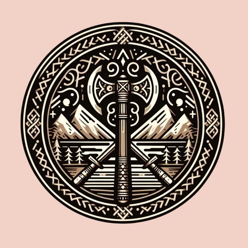 Wilson Vikings Shield Design
