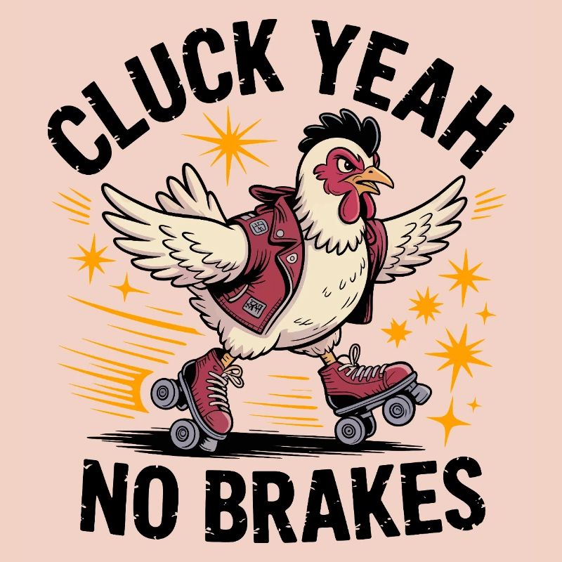 Poussin de Roller Derby Ailé
