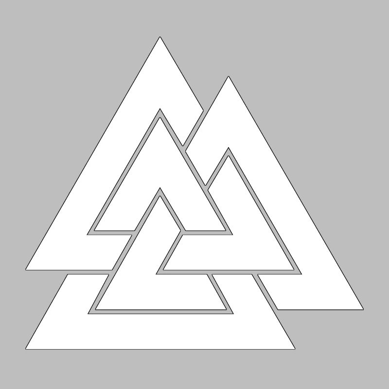 Geometric triangular nesting