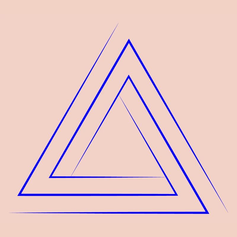 Geometric triangular nesting