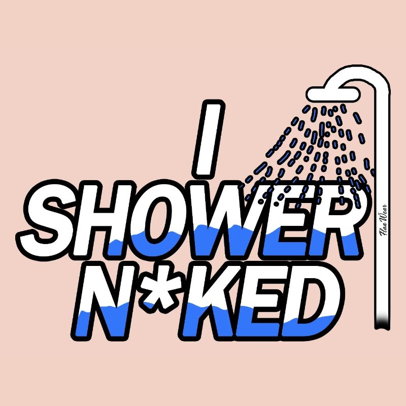 Sous la douche nue