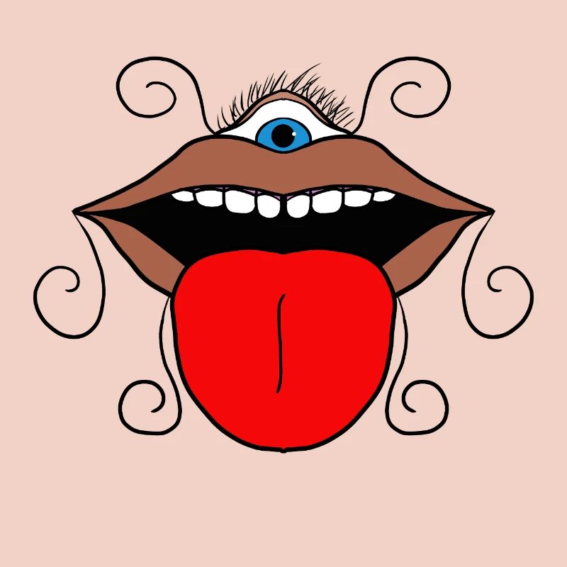 Bouche & Œil psychédélique