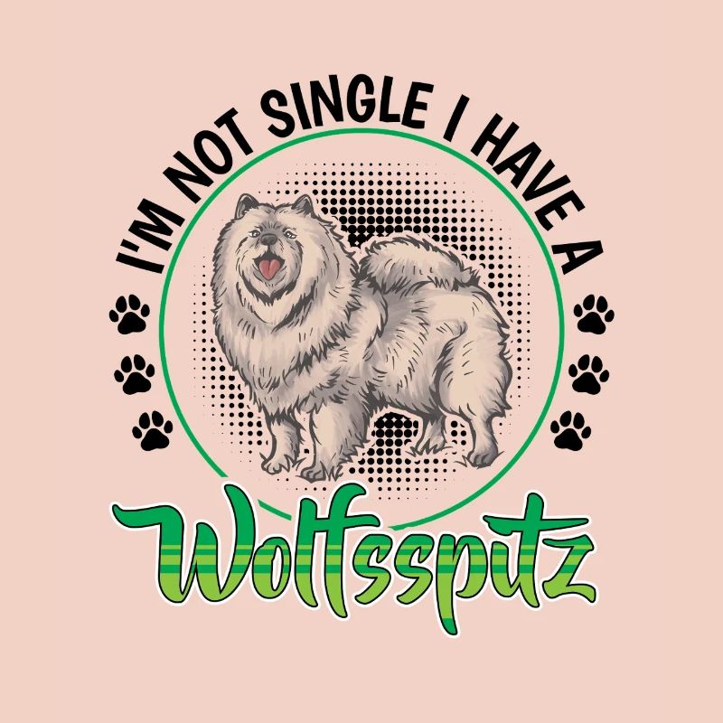 Wolfspitz not single German Wolfspitz