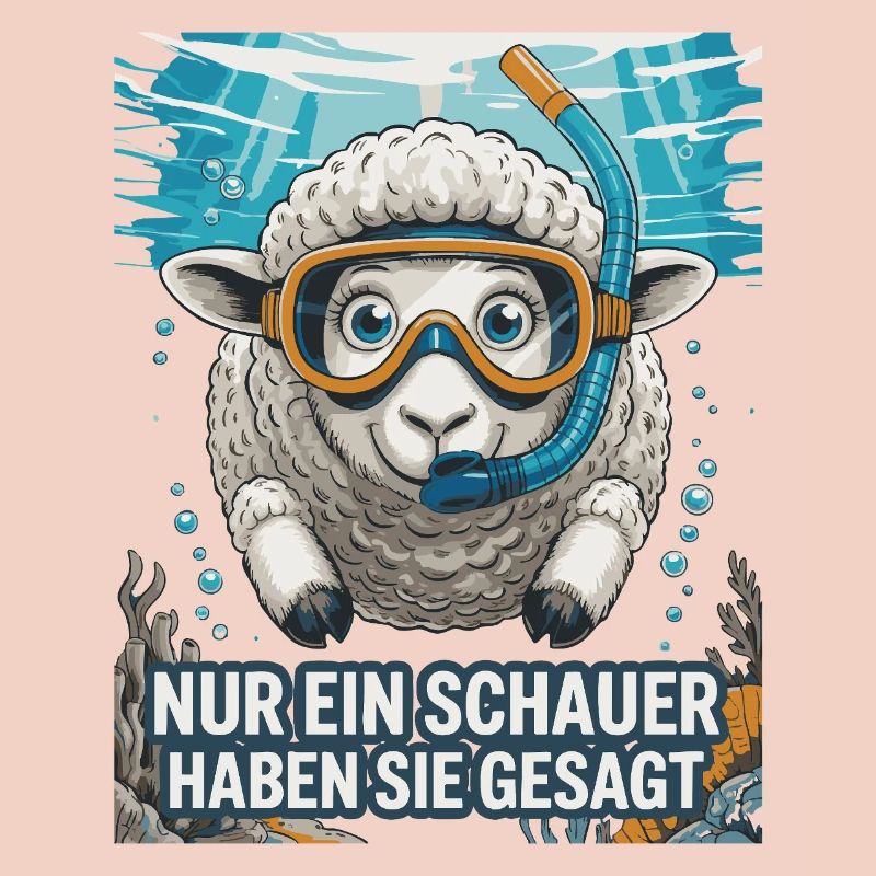 Nur ein Schauer – Lustiges Schaf Design