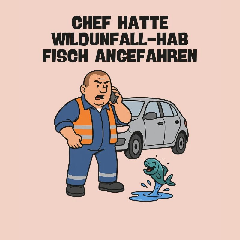 Chef Wildunfall mit Fisch