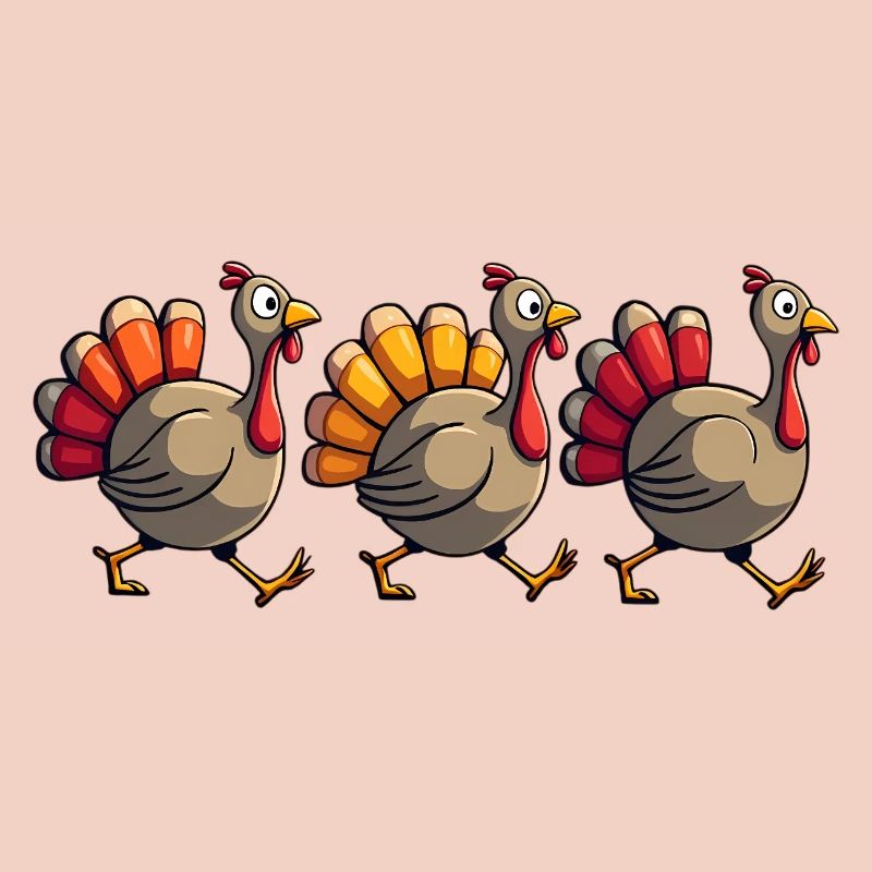 Bébé dinde de Thanksgiving