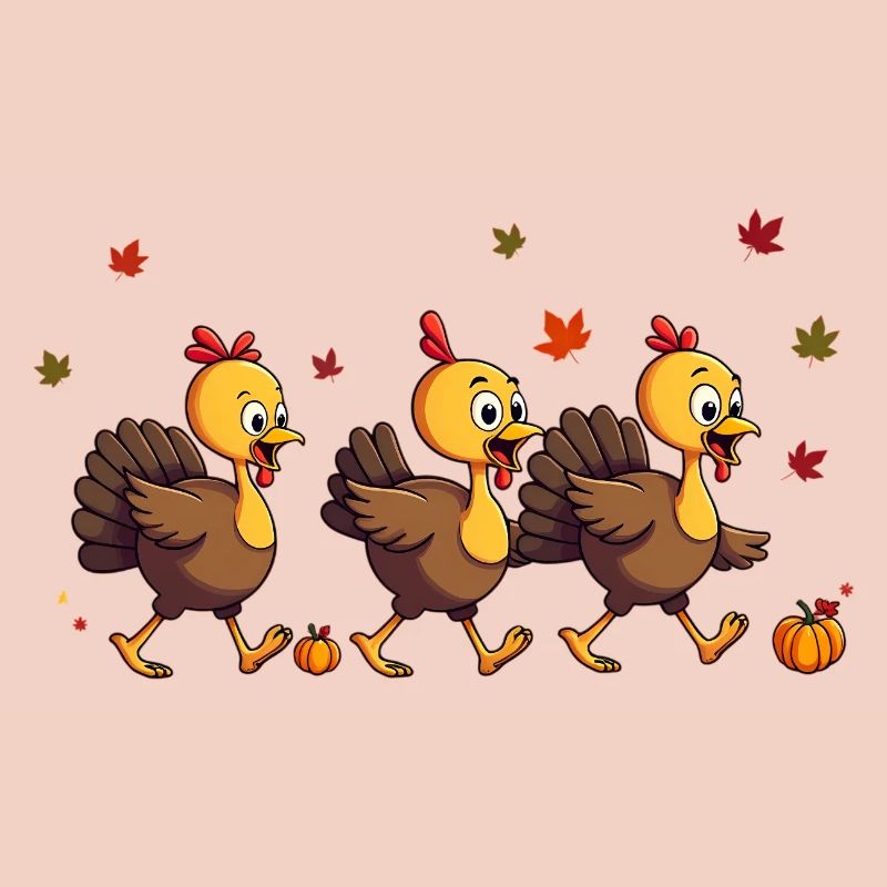 Bébé dinde de Thanksgiving