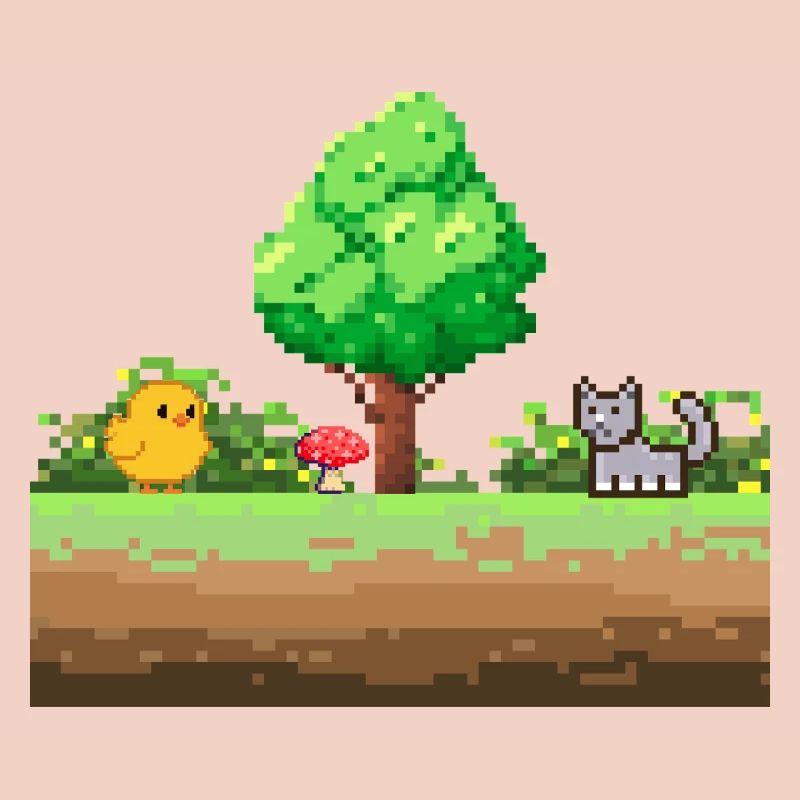 Aventure Pixel Garden