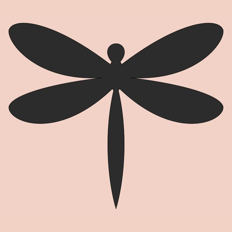 Libelle Silhouette 