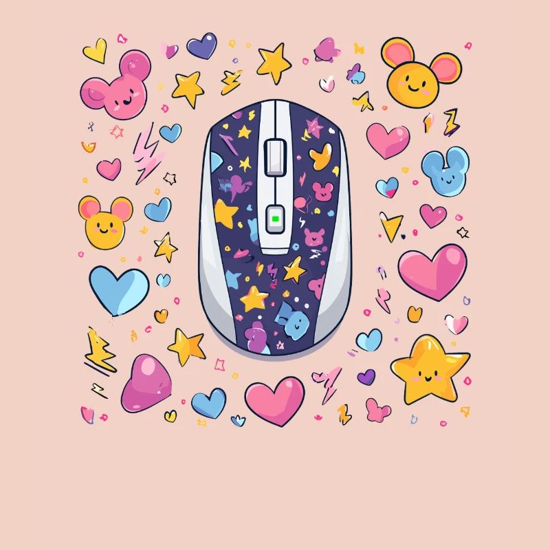 Souris Kawaii Star Magic
