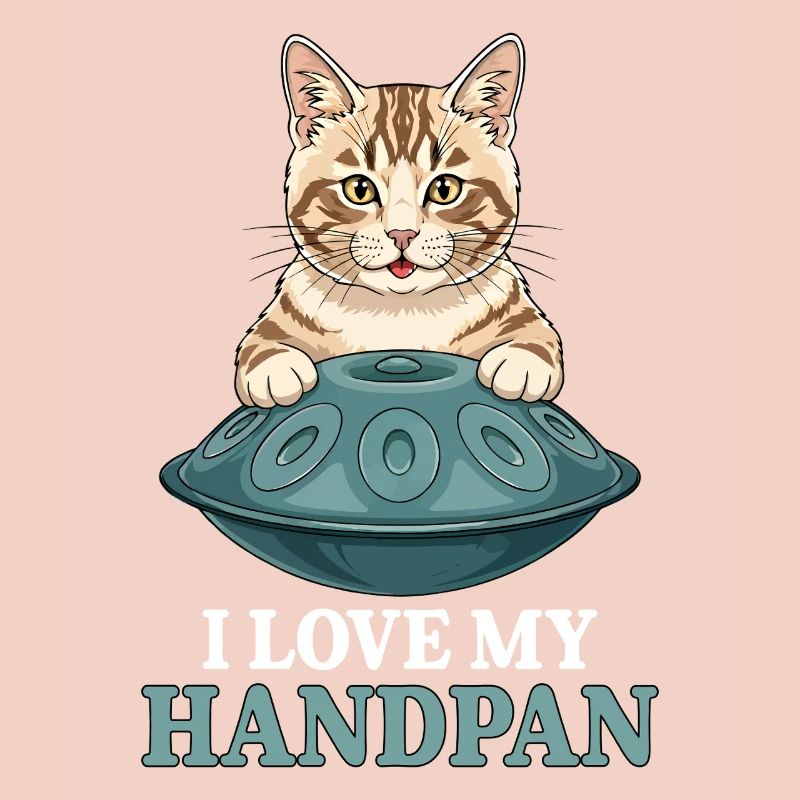 J’adore mon chat Handpan