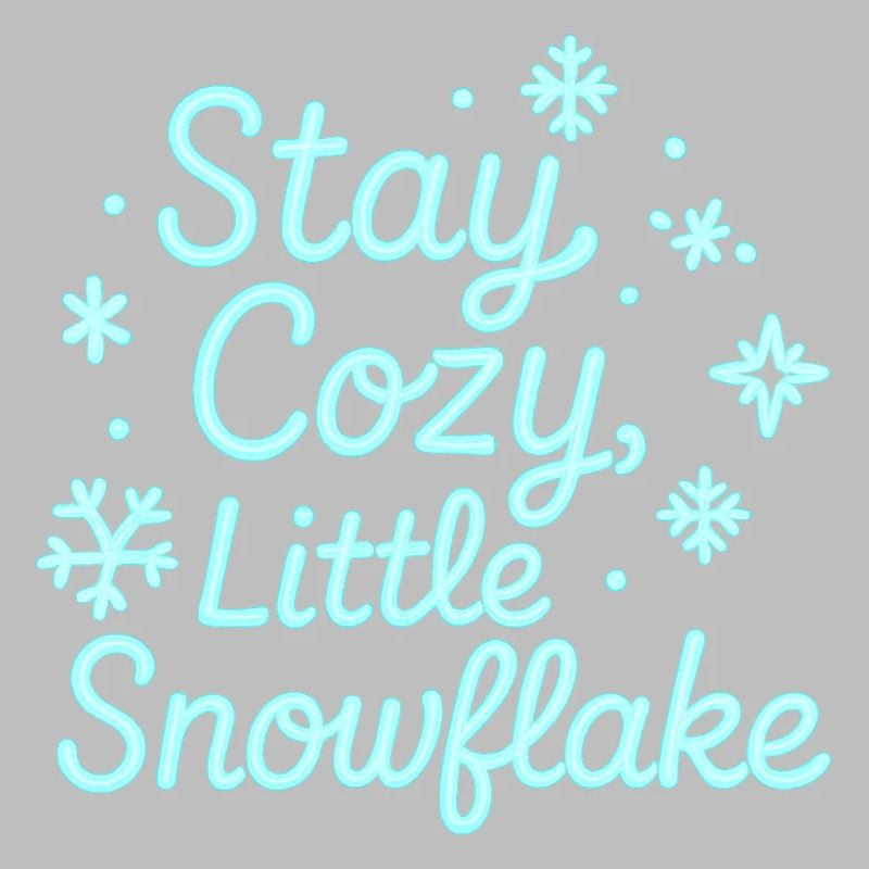 Reste Confortable Néon Script