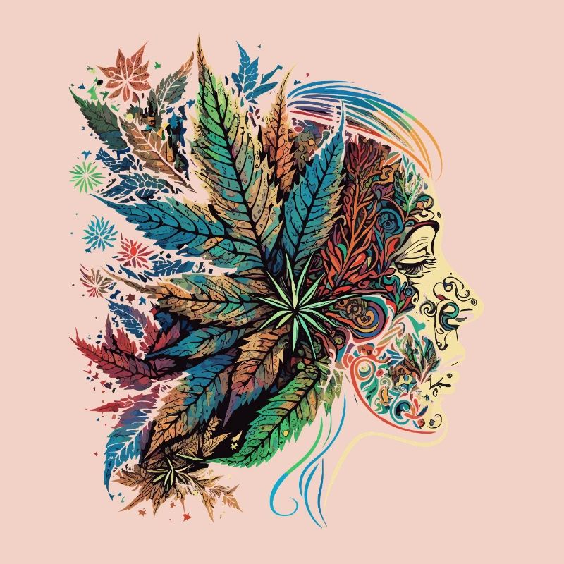 Psychedelic Blatten Silhouette