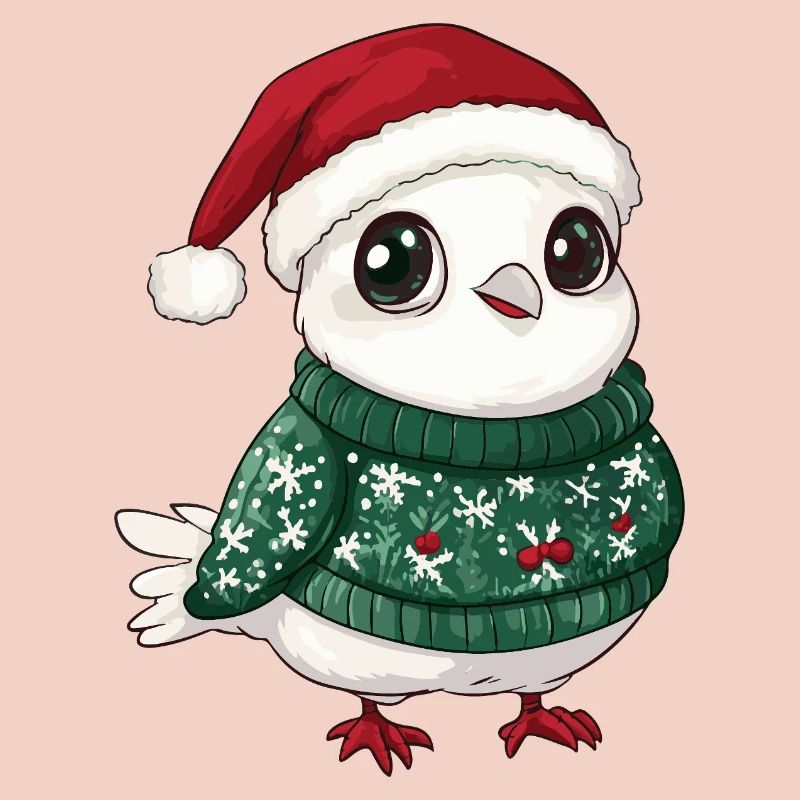 Noël Oiseau Colombe