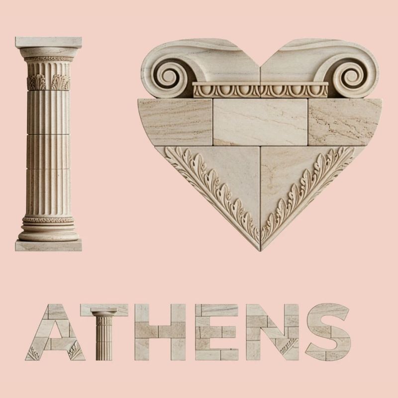 ATHENS – Marble Architectural Lettering
