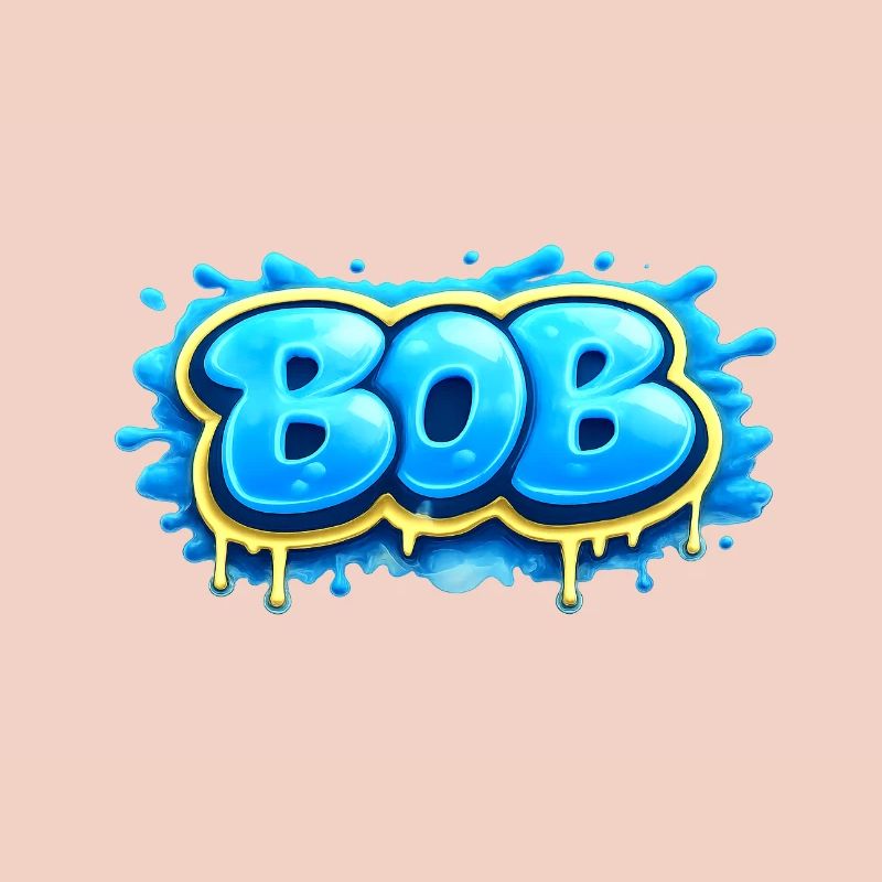 BOB GRAFFITI NAME FOR PERFECT GIFT PRINTABLE 