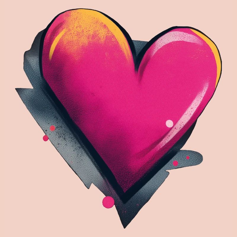 Graffiti de coeur