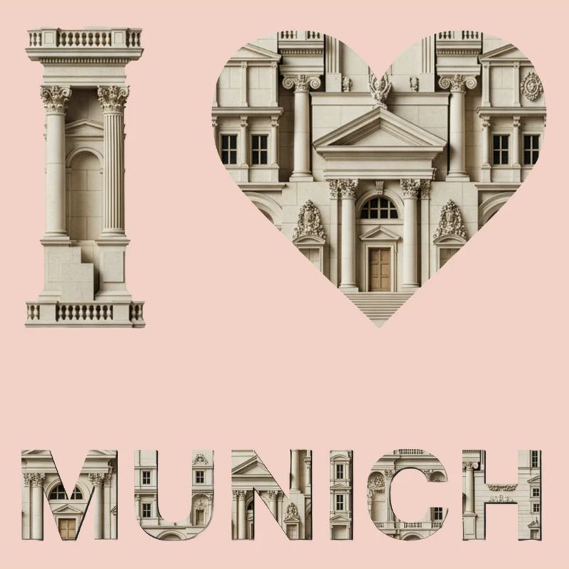 I love Munich – Classical Architecture Love