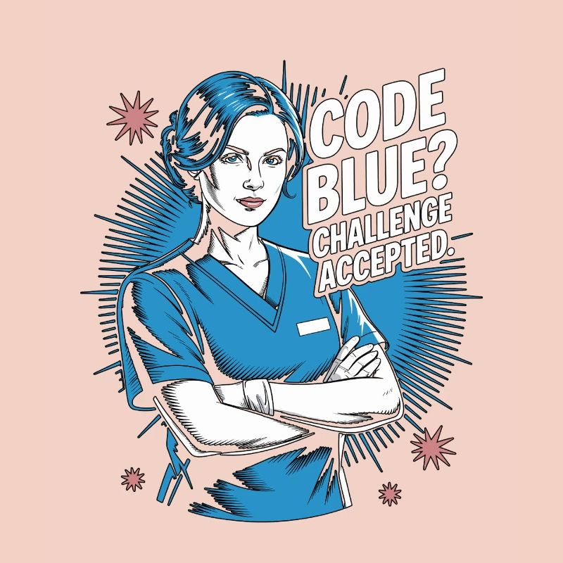 ICU Nurse Code Blue Challenge Accepted Acute Care