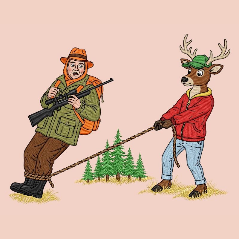Waldschlepper-Duo: Jäger & Hirsch