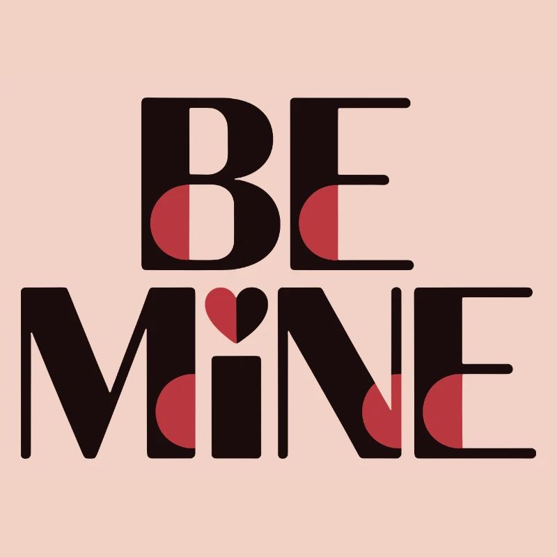 Accent rouge Be Mine