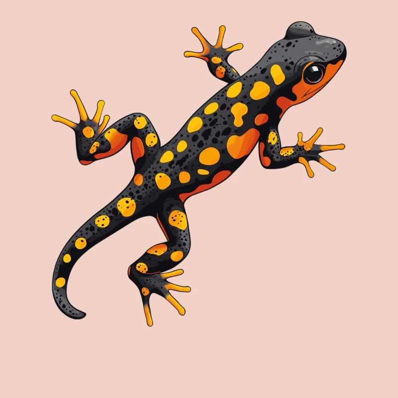 Feuersalamander Salamander
