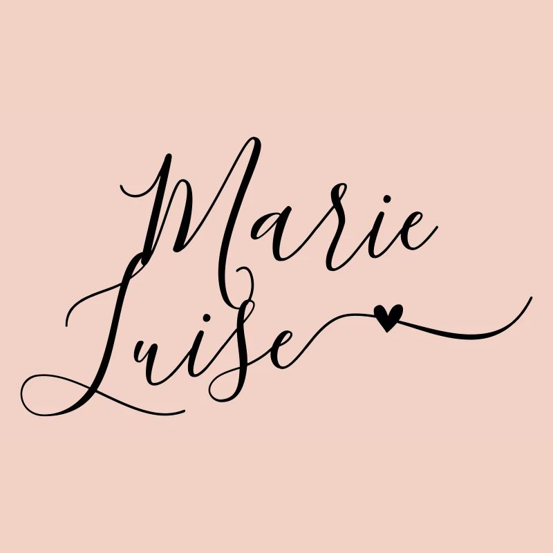 Marie-Luise Last name First name Decorative